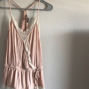 Light pink tank top